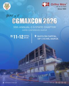 10th ANNUAL CGMAXCON Raipur 2026 44 OrthoMax® Mfg Co Pvt ltd
