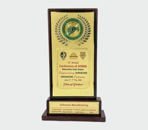 12th AOMSI Maharashtra Awards OrthoMax® Mfg Pvt ltd