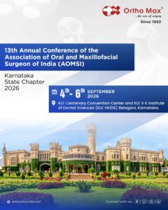 13th AOMSI karnataka 2026 state chapter OrthoMax® Mfg Co Pvt ltd
