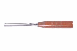 Bone grafting gouge with fibre handle