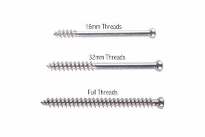 Cancellous Screws 6.5 mm dia. Hexagonal Head