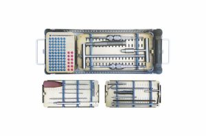Container for DHS implants & instruments set