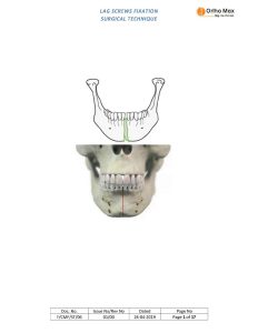 Lag Screws System Surgical Techniques