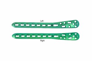 Low Bend Distal Tibia Locking Plate Orthopedic Implant for Distal Tibia Fracture Fixation