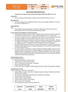 Nails Instructions for Use (IFU)​