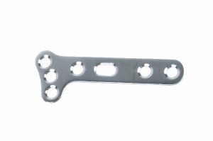 Oblique T Plate Distal Radius Orthopaedic Fracture Fixation Implant