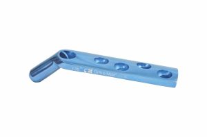 Richard's Barrel Plate DHS Type with D.C. Holes Orthopaedic Implant for Femur Fracture Fixation