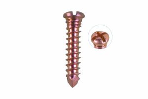 Titanium Ultralock Screw 2.5mm CMF Reconstruction Implant for Facial Bone Plate Fixation Orthomax India