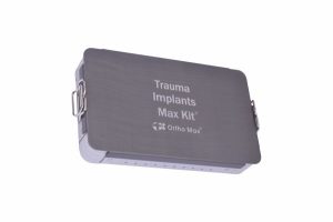 Trauma Implants max Kit Container with 2 trays