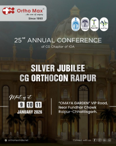 25th Annual Conference of the CG Chapter of IOA Orthocon Raipur