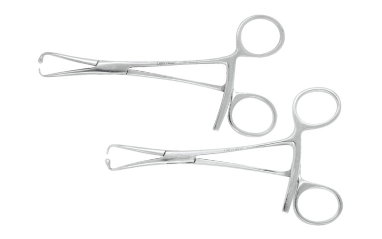 Bone & Plate Holding Forceps - Guarded Point Right & Left in Pair