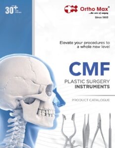 Cranio Maxillofacial Mini CMF Instruments Catalogue OrthoMax® Mfg Co Pvt ltd