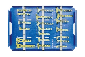 Distal Radius Locking Set S.S. & Titanium Orthopaedic Surgical Kit for Bone Fracture Fixation