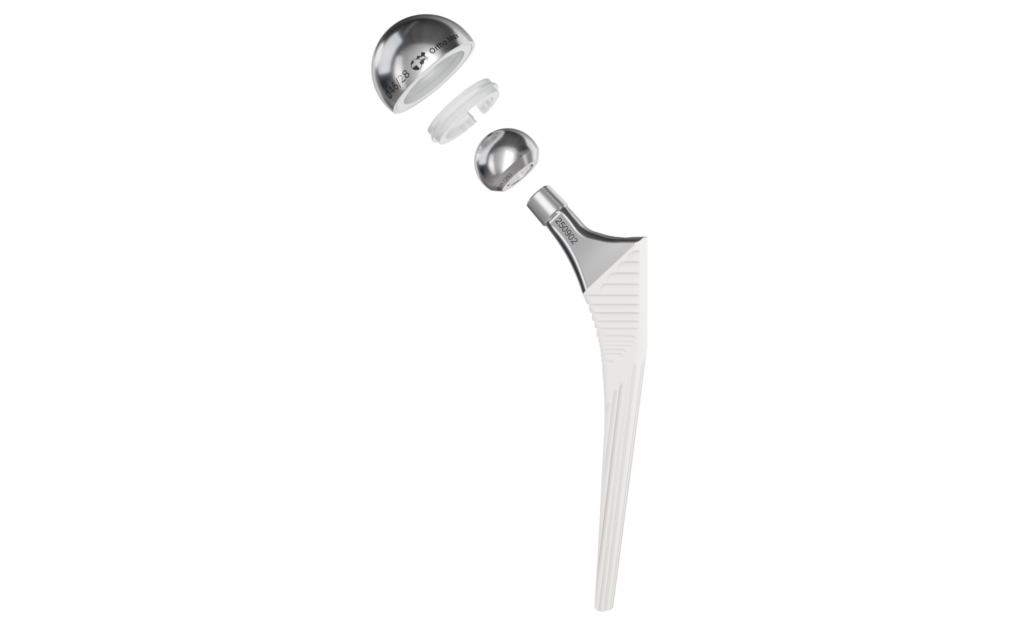 Femoral Stem UnCemented with head ring cap Open OrthoMax® Mfg Co Pvt ltd