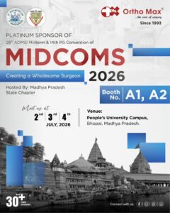 MIDCOMS 2026 Bhopal OrthoMax® Mfg Co Pvt ltd