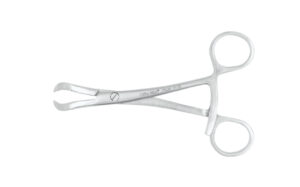 Reduction Bone Holding Forceps serrated with ratchet