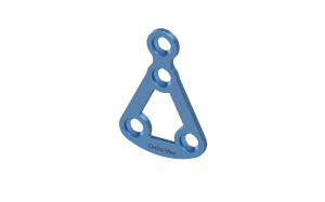 Titanium Delta Plates 2mm CMF Mini Plating System Cranio Maxillofacial Implant Orthomax India