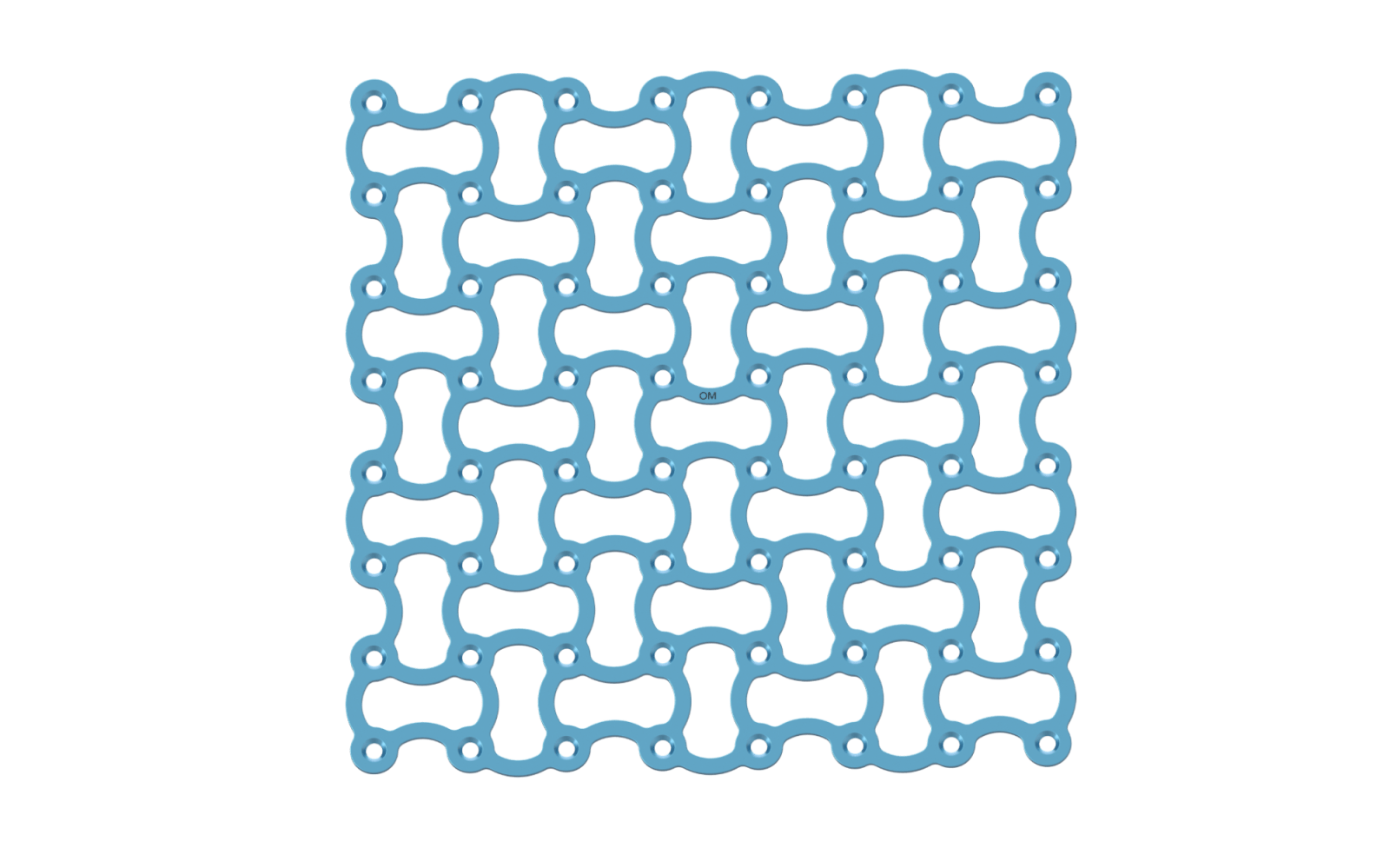 Titanium Ezy mesh Plates 0.4 mm