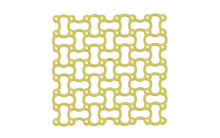 Titanium Ezy mesh Plates Profile 0.6mm 1.2 mm