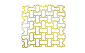 Titanium Ezy Mesh Plates Pre Contoured 1.2mm Neurofix Orthopaedic Cranial Reconstruction Implant