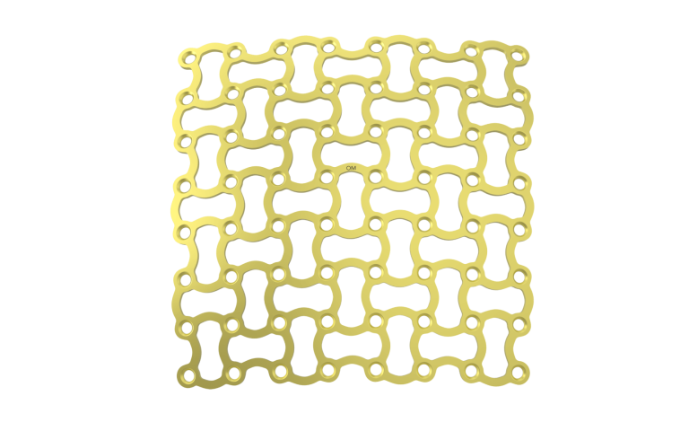Titanium Ezy mesh Plates - pre contoured 1.2mm