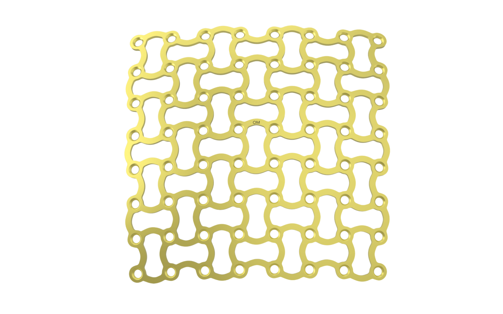 Titanium Ezy mesh Plates - pre contoured