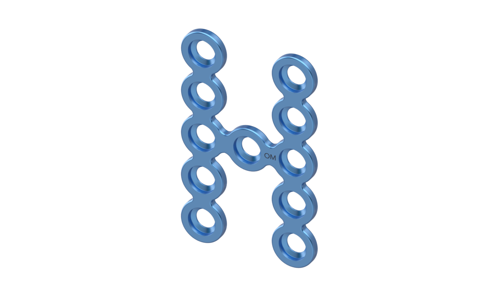 Titanium H shape Plates