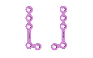 Titanium L Shape plate 100ᵒ