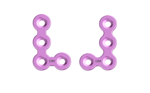 Titanium L Shape plate 90ᵒ SMALL 1 OrthoMax® Mfg Co Pvt ltd