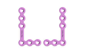 Titanium L Shape plate 90ᵒ XB 33H OrthoMax® Mfg Co Pvt ltd