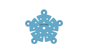 Titanium Micro Burr Holes Cover Plates 1.2mm NeuroFix Orthopaedic Cranial Implant