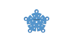 Titanium Micro Burr Holes Cover Plate CMF Upper Face Orthopaedic Implant India
