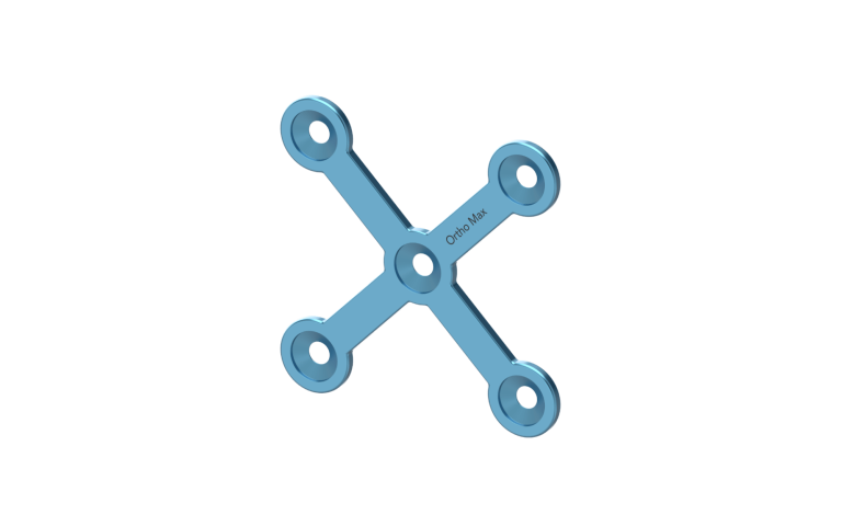 Titanium Micro X shape Plates 1.2mm