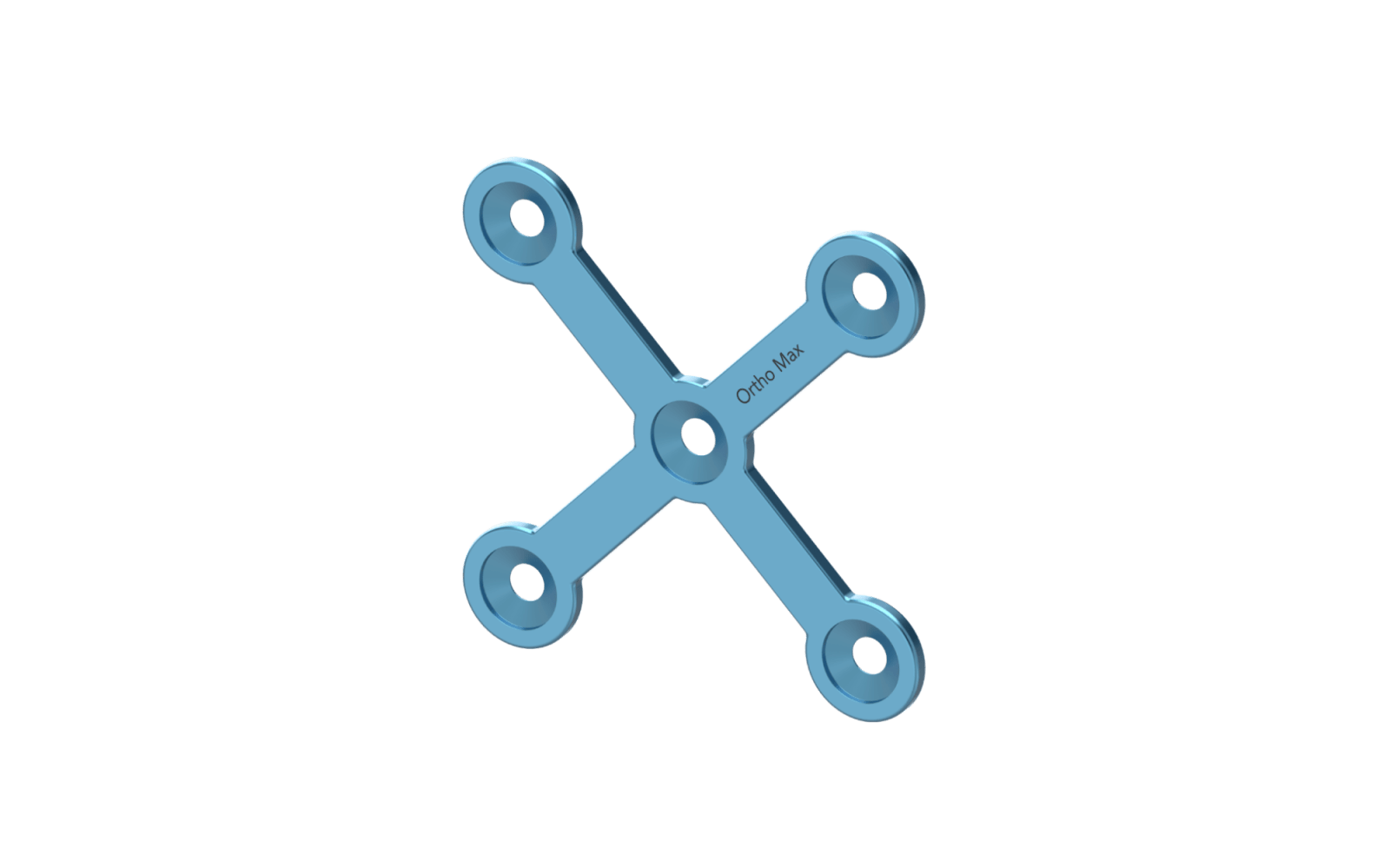 Titanium Micro X shape Plates