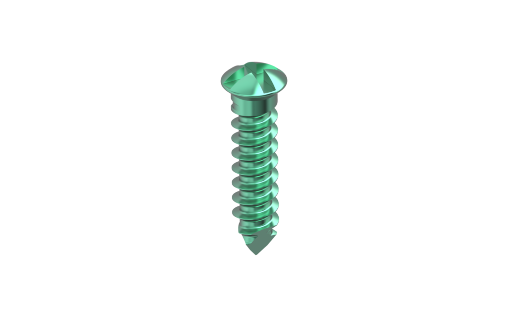 Titanium Mini Bone Screw - Cross Drive 2.5mm