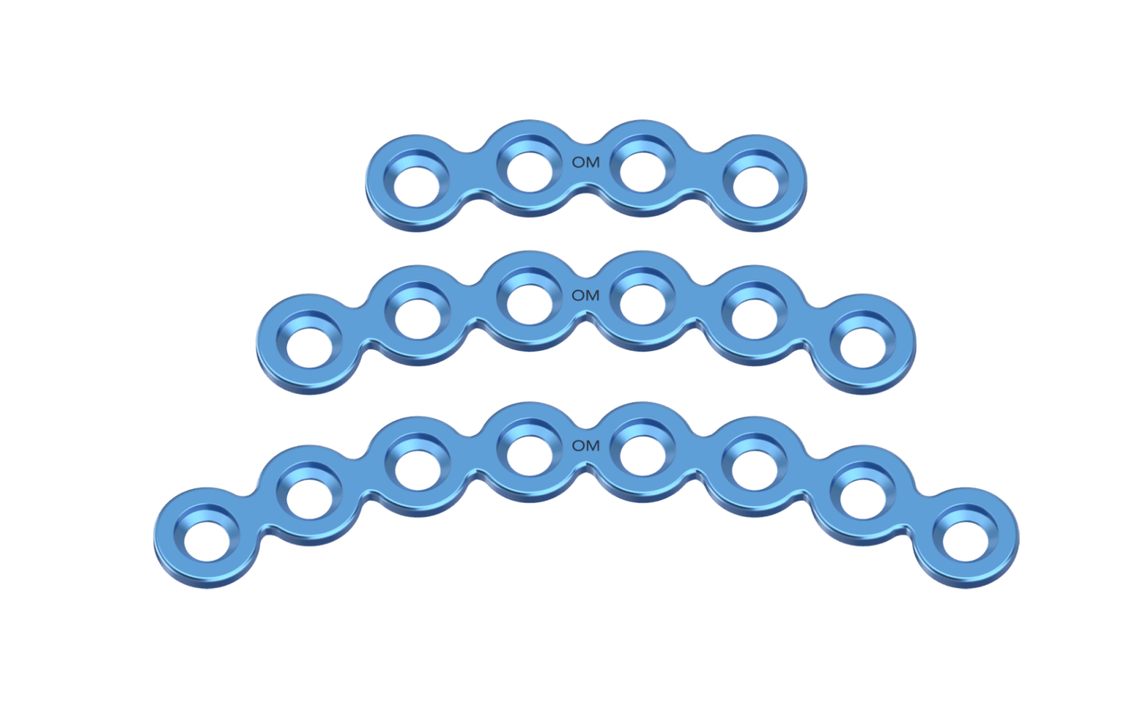 Titanium Orbita Plates without bar