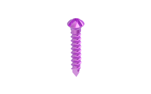 Titanium Screws Cross Drive 1.5mm CMF Upper Face Plating System Orthopaedic Craniofacial Bone Fixation