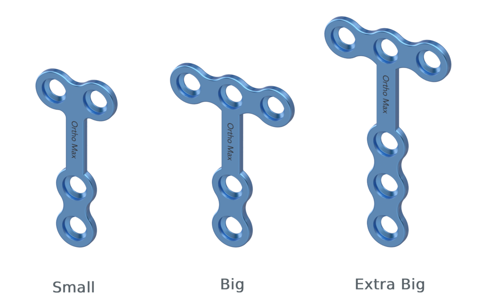 Titanium T shape Plates
