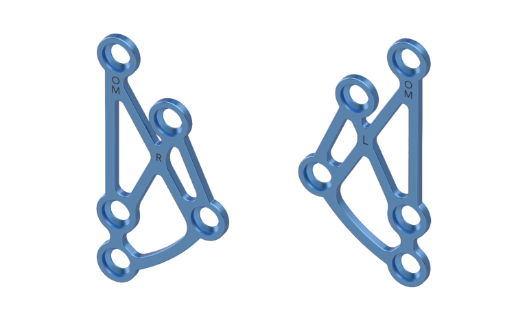 Titanium Trifix Plates