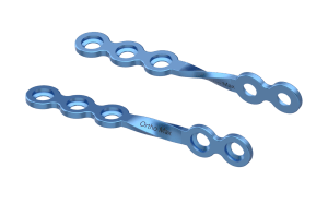 Titanium Twisted Plates OrthoMax® Mfg Co Pvt ltd