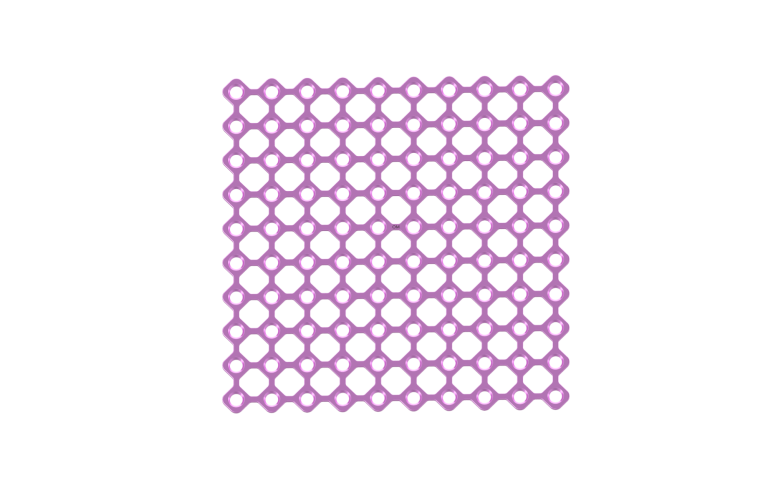 Titanium Wire mesh Plates