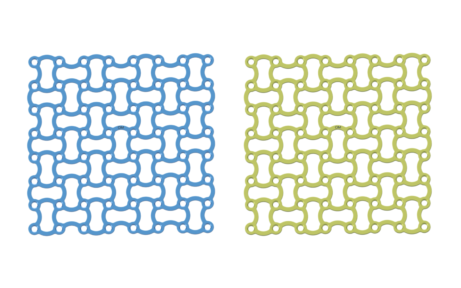 Titanium mesh Plates