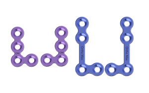 Titanium ultra lock® bone Plates - L Shape 90ᵒ