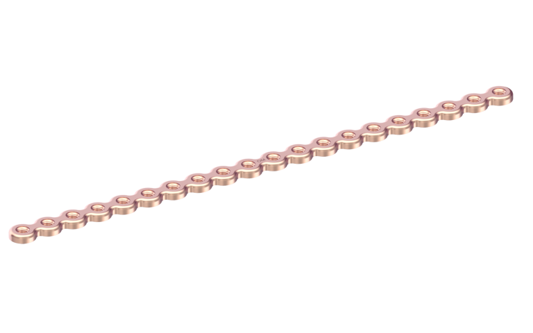 Titanium ultralock® mandibular Reconstruction Plates - Single straight Secondary