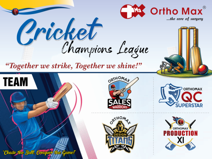 Ortho max Cricket Champion League 2025