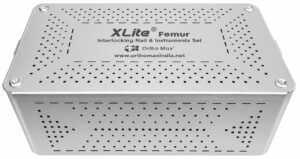 XLite Multiangle Retrograde Distal Femur Nail Instrument Set Box by OrthoMax