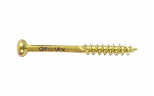 Cancellous Screw 4mm Short Thread Orthopedic Bone Fixation Implant