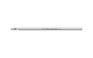 S.S. Drill Bits for Micromotors Short Flute 2.5mm Surgical Stainless Steel CMF Mandible Plating Drill Bit Orthomax India