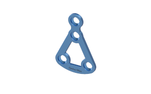 Titanium Delta Plates 2mm CMF Mini Plating System Cranio Maxillofacial Implant Orthomax India