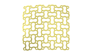 Titanium Ezy Mesh Plates Pre Contoured 1.2mm Neurofix Orthopaedic Cranial Reconstruction Implant